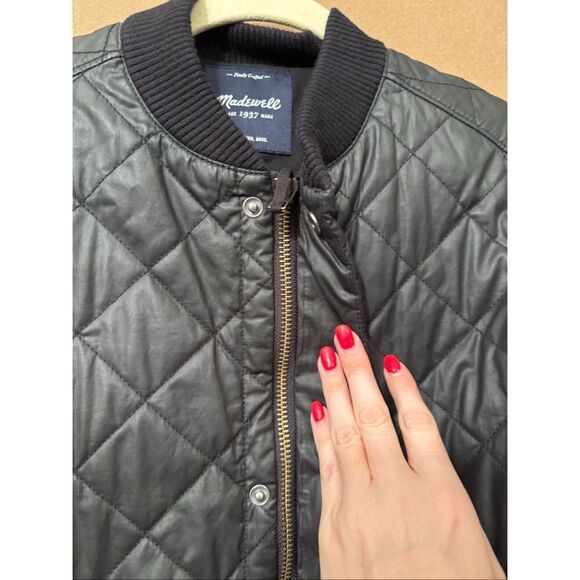 Bomber Jacket, Quilted Canvas, Madewell - Picture 7 of 11